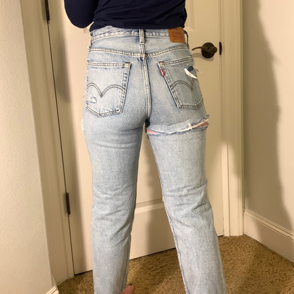 Levi’s wedgie straight jeans